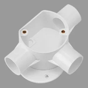 25mm 膠有掩T三叉(20個/盒)