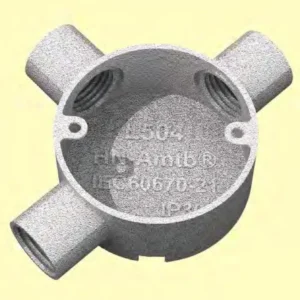 HN-AMTB無量光 20mm鉛水司令箱-淺身 三叉(100個/箱)