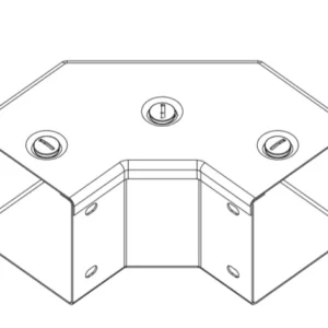 K.T 4" x 6" 90度大面曲