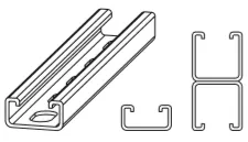 金泰KAM 21 x 41 U槽 2.0mm(3.0米)