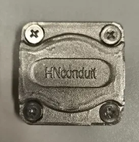 HN 1" x 1/8" (25mmx3mm)電鍍十字馬