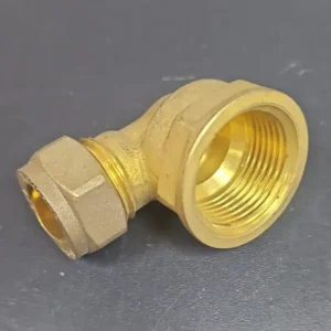 英國 4分刁6分(15mmx3/4")銅杬90°內牙曲