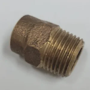 國產 6分(22mmx3/4")炮銅焊外牙咀