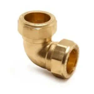 國產 6分(22mm)銅雙杬90°曲尺