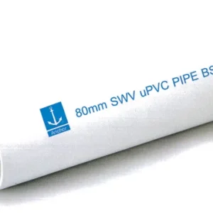 ANCHOR 1-1/4"(32mm)PVC白去水喉-原支5.5米開2 (原支5.5米平開2支)