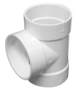 ANCHOR 1-1/4"(32mm)PVC白喉90°正三叉