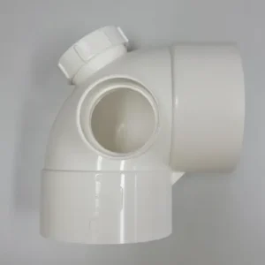ANCHOR 4"(100mm)PVC白喉90°有掩側口正曲