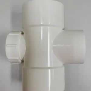 ANCHOR 2"刁1-1/2"(A-50mmxB-50mmxC-40mm)PVC白喉90°有掩大細三叉