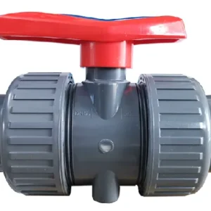 台湾VP牌 灰色6分(20mm)uPVC無牙急輪波制