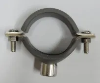 3" (80mm)不銹鋼灰包膠C桿碼(3/8"牙)